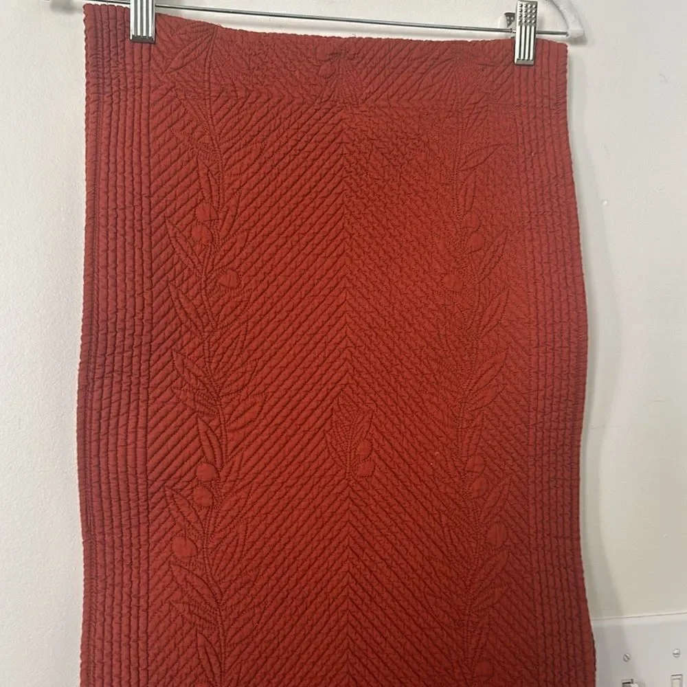 Pier 1 Quilted Table Runner 80”x15”